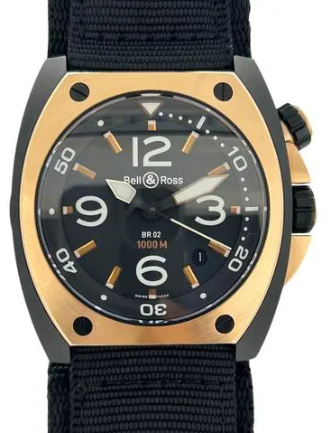 Bell & Ross BR 02 BR02-20 44mm Black