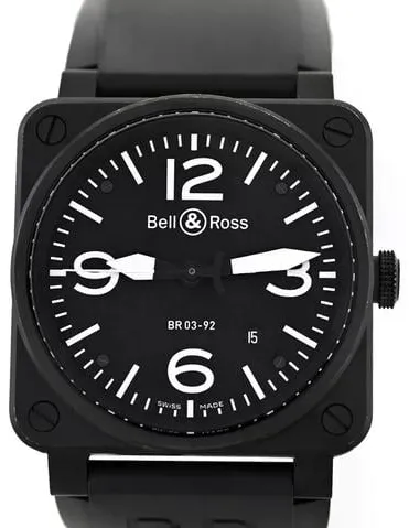 Bell & Ross BR 03-92 Steel BR03-92-S 42mm Stainless steel Black