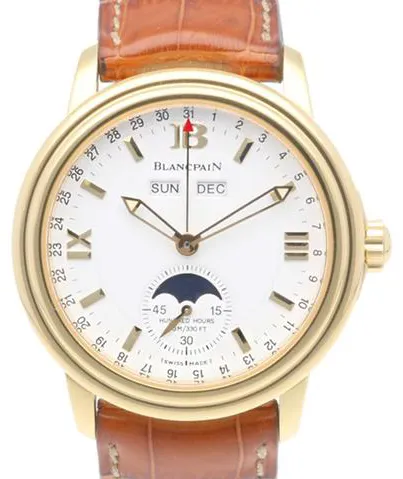 Blancpain Léman Moonphase B2763 1418 A53 38mm Yellow gold