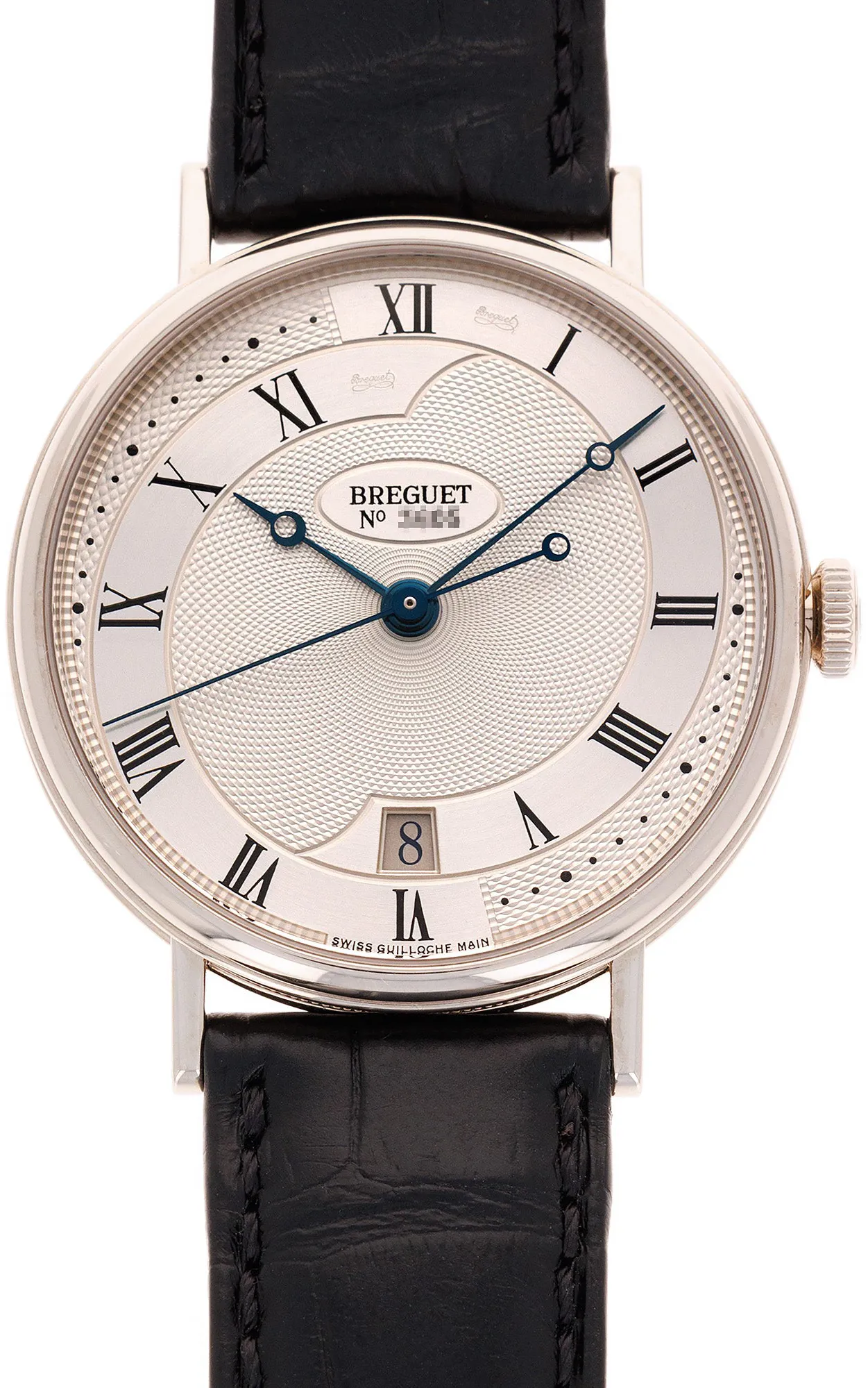 Breguet Classique 5197 35.5mm  18k WG Silver