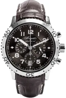 Breguet Type XX - XXI - XXII 3810ST/92/9ZU Stainless steel Brown