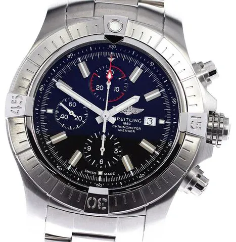 Breitling Avenger A13375 48mm Stainless steel Black