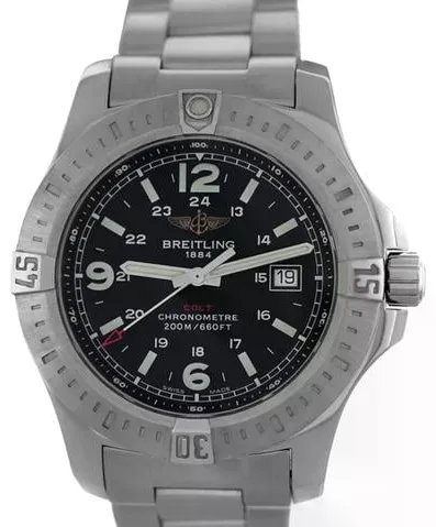 Breitling Colt A74388 44mm Stainless steel Black