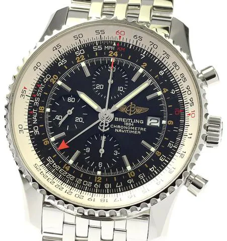 Breitling Navitimer A24322 46mm Stainless steel Black