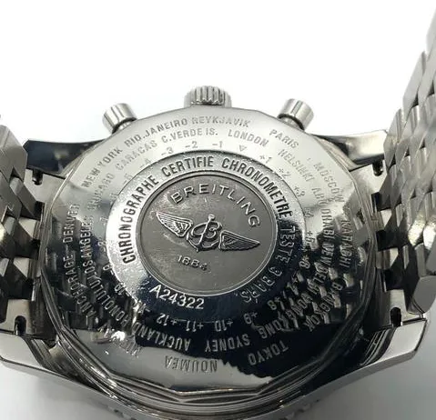 Breitling Navitimer A24322 46mm Stainless Black 1