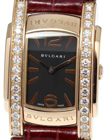 Bulgari Assioma AAP31G 22mm Rose gold Black