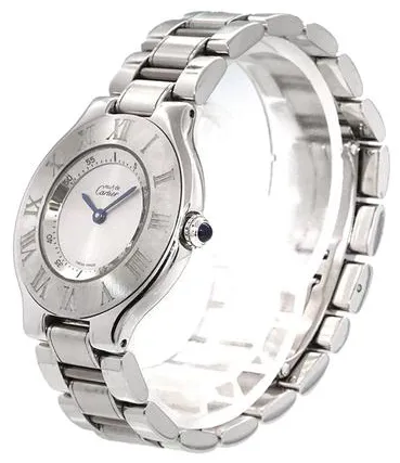 Cartier 21 Must de Cartier W10110T2 31mm Stainless steel Silver 1