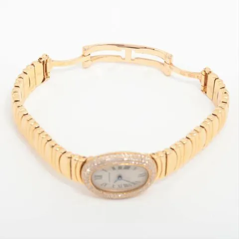 Cartier Baignoire 1960 Yellow gold White 4