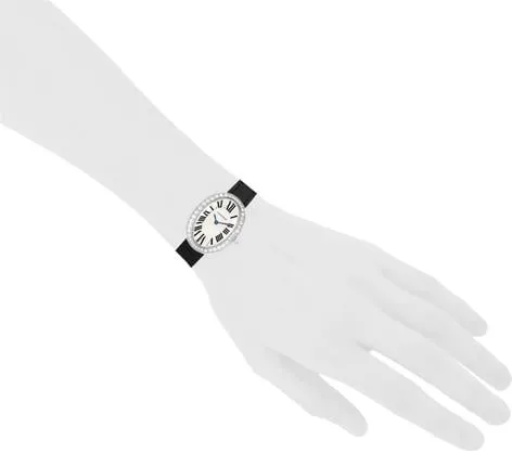 Cartier Baignoire 3065 23mm White gold Silver 5