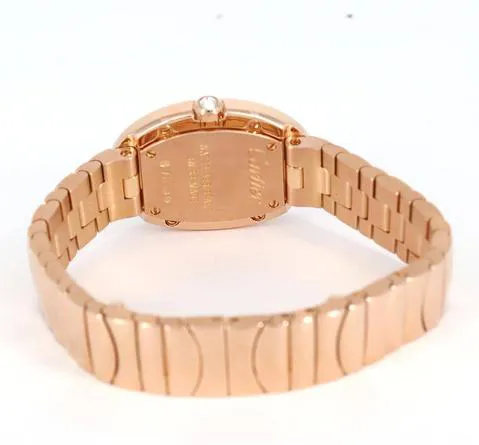 Cartier Baignoire Small Model WB520002 31.5mm Rose gold Silver 4