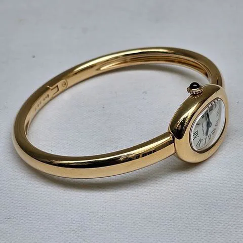 Cartier Baignoire WGBA0035 24.5mm Yellow gold Silver 4