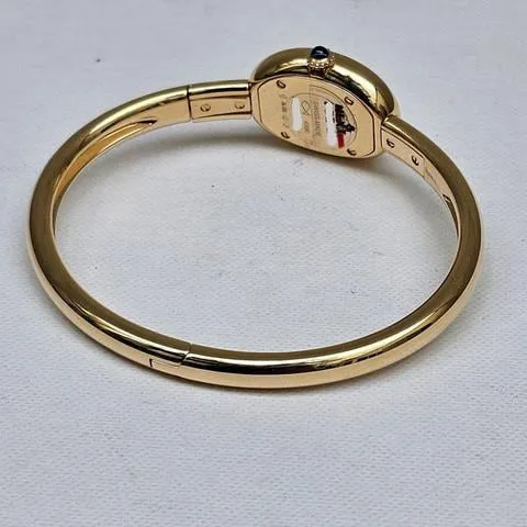 Cartier Baignoire WGBA0035 24.5mm Yellow gold Silver 5