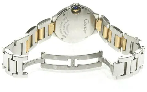 Cartier Ballon Bleu 28mm W69007Z3 28mm yg Silver 2