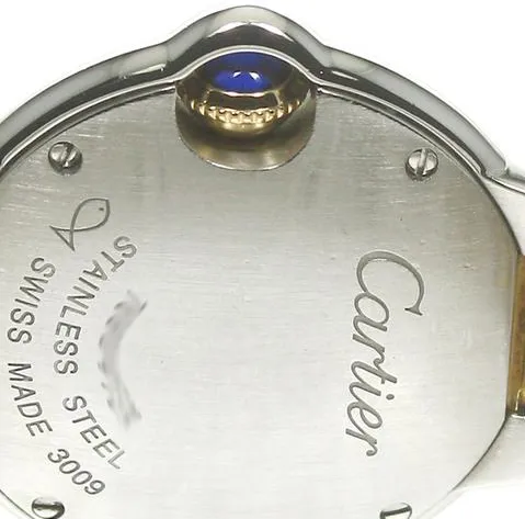 Cartier Ballon Bleu 28mm W69007Z3 28mm yg Silver 3