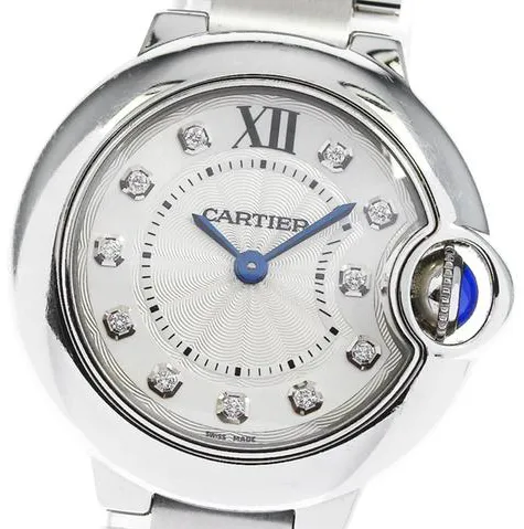 Cartier Ballon Bleu 28mm WE902073 28mm Stainless steel Silver