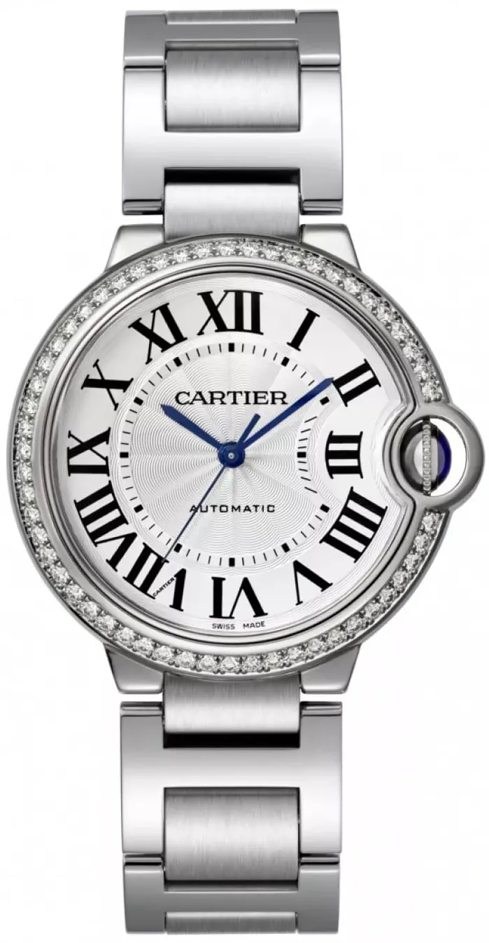 Cartier Ballon Bleu 33mm W4BB0016 33mm Stainless steel Silver