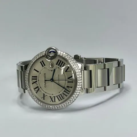 Cartier Ballon Bleu 42mm 3001 42mm Stainless steel Silver 1