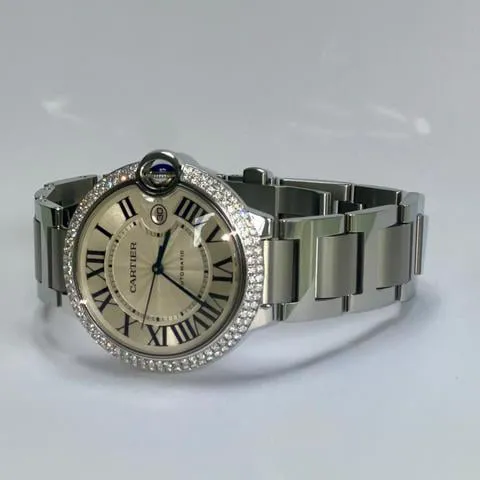 Cartier Ballon Bleu 42mm 3001 42mm Stainless steel Silver 4