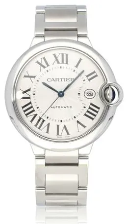 Cartier Ballon Bleu 42mm W69012Z4 42mm Stainless steel Silver