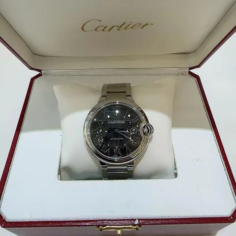 Cartier Ballon Bleu 42mm W6920042 42mm Stainless steel Black