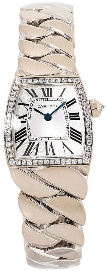 Cartier La Dona WE601005 23mm White gold Silver