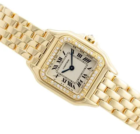 Cartier Panthère 8057915 22mm Yellow gold White