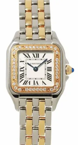 Cartier Panthère W3PN0006 22mm Yellow gold and Stainless steel Silver