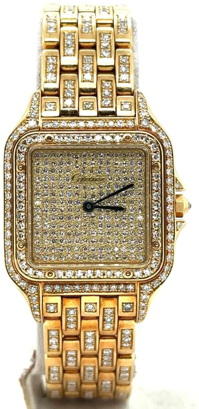 Cartier Panthère WF3072B9 22mm Yellow gold and Diamond Diamond