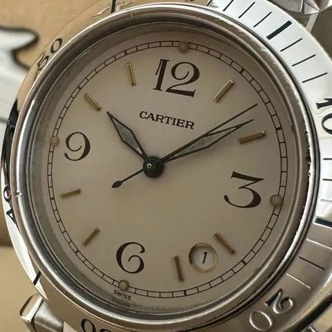 Cartier Pasha 1040-1 38mm Stainless steel White 4