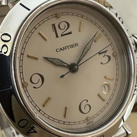 Cartier Pasha 1040-1 38mm Stainless steel White 5