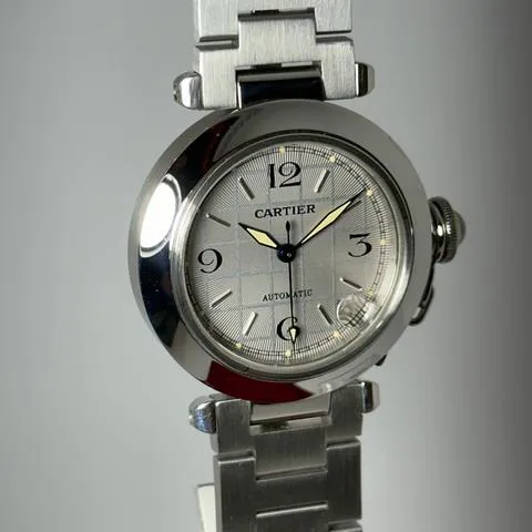 Cartier Pasha C 2324 35mm Stainless steel Gray