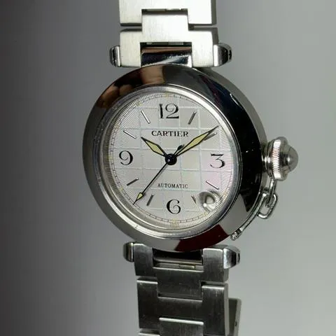 Cartier Pasha C 2324 35mm Stainless steel Gray 2