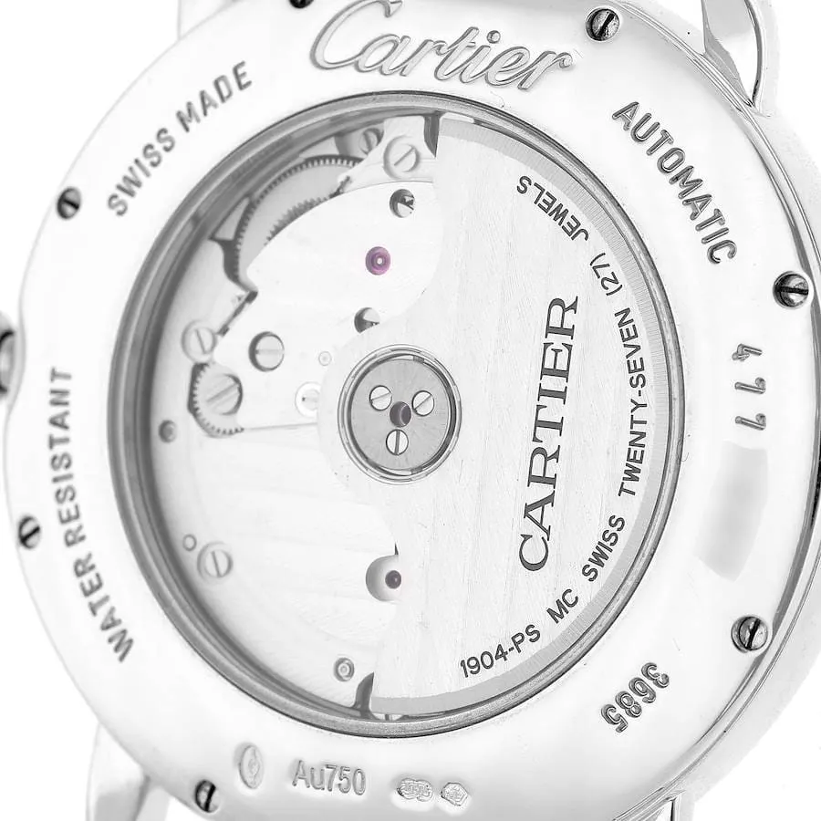 Cartier Ronde Louis Cartier WR007018 40mm White gold Silver 3