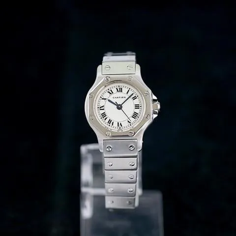 Cartier Santos 0906 25mm Stainless steel White