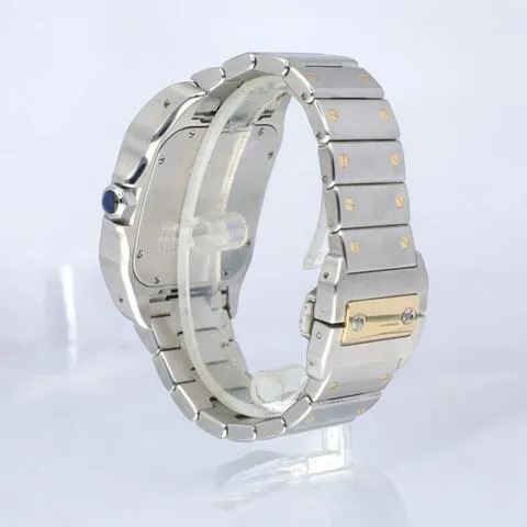 Cartier Santos 100 W200728G 38mm Yellow gold and Stainless steel Silver 5