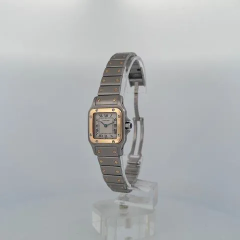 Cartier Santos 1057930 24mm Yellow gold and Stainless steel White 8