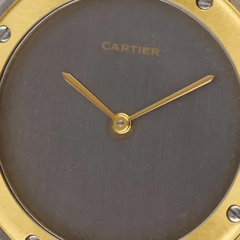 Cartier Santos 8191 32mm Yellow gold and Stainless steel Gray 1