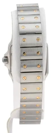 Cartier Santos Galbée 1057930 Yellow gold and Stainless steel White 3