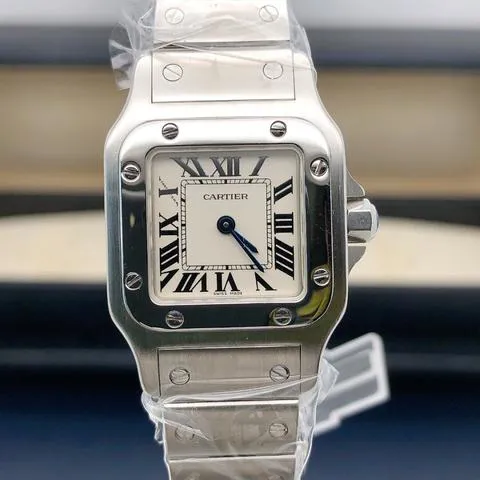 Cartier Santos W20056D6 24mm Stainless steel Silver