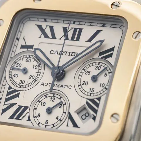 Cartier Santos W20091X7 41mm Stainless steel White 3