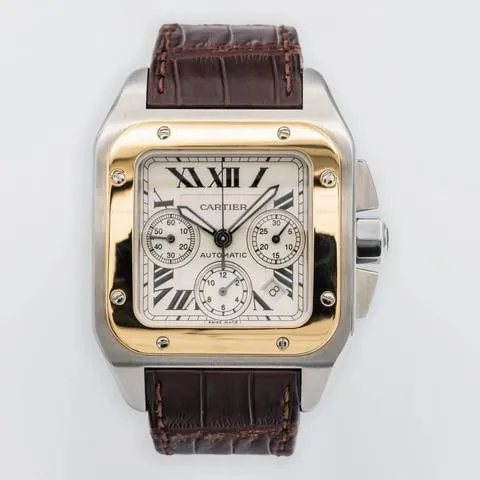 Cartier Santos W20091X7 41mm Stainless steel White 7