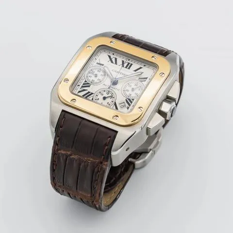 Cartier Santos W20091X7 41mm Stainless steel White 9