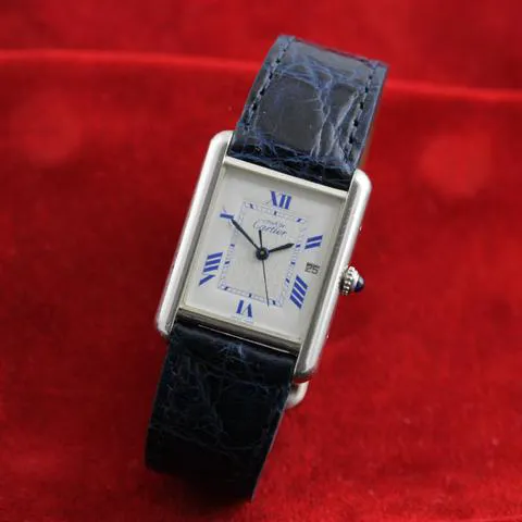 Cartier Tank 2414 25mm Silver White