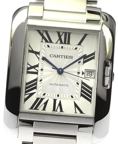 Cartier Tank Anglaise w5310008 36mm Stainless steel Silver