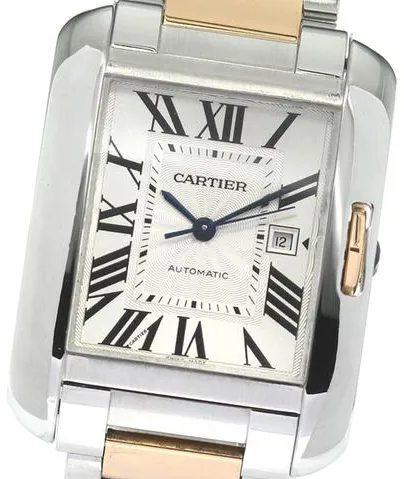 Cartier Tank Anglaise W5310037 30mm Silver Silver