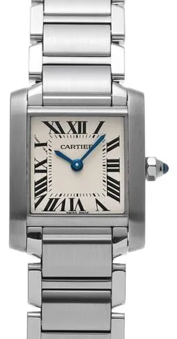 Cartier Tank Française W51008Q3 20mm Stainless steel Silver