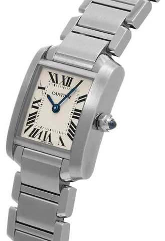 Cartier Tank Française W51008Q3 20mm Stainless steel Silver 1