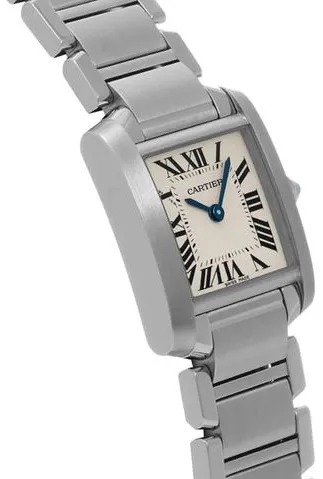 Cartier Tank Française W51008Q3 20mm Stainless steel Silver 2