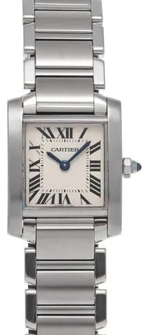 Cartier Tank Française W51008Q3 20mm Stainless steel Silver