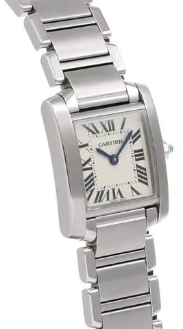 Cartier Tank Française W51008Q3 20mm Stainless steel Silver 2